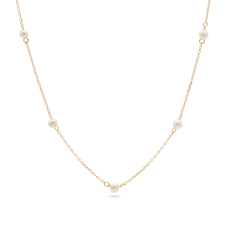 Effy 14K Yellow Gold Cultured Fresh Water Pearl Necklace – effyjewelry.com